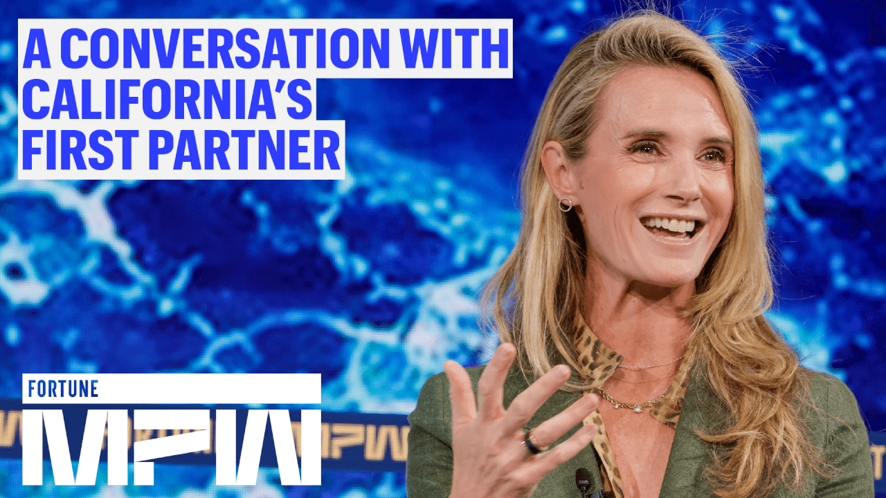 Video thumbnail for A Conversation with California's First Partner