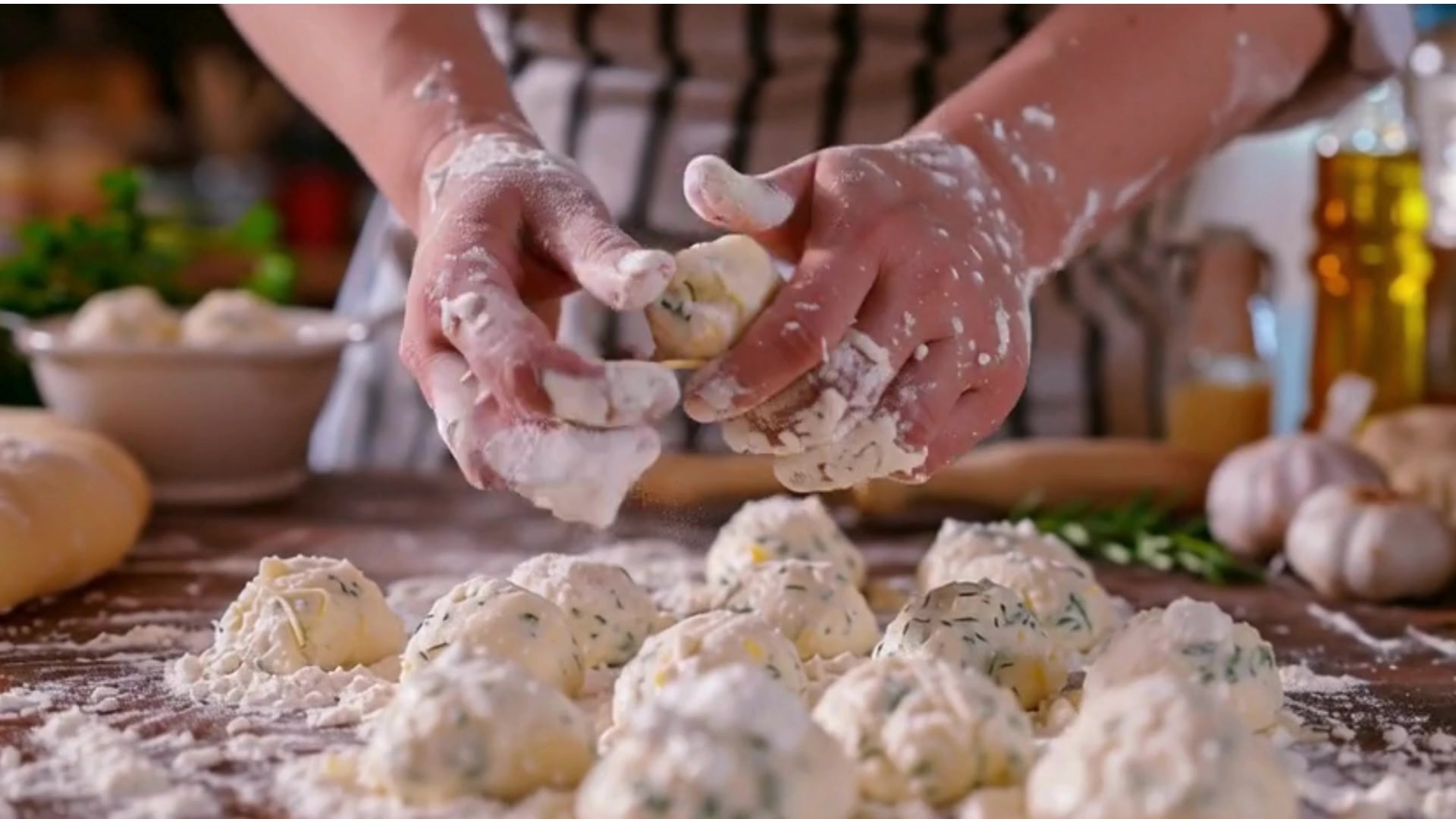 Video thumbnail for Hot Honey Ricotta Stuffed Garlic Knots – Easy Homemade Recipe