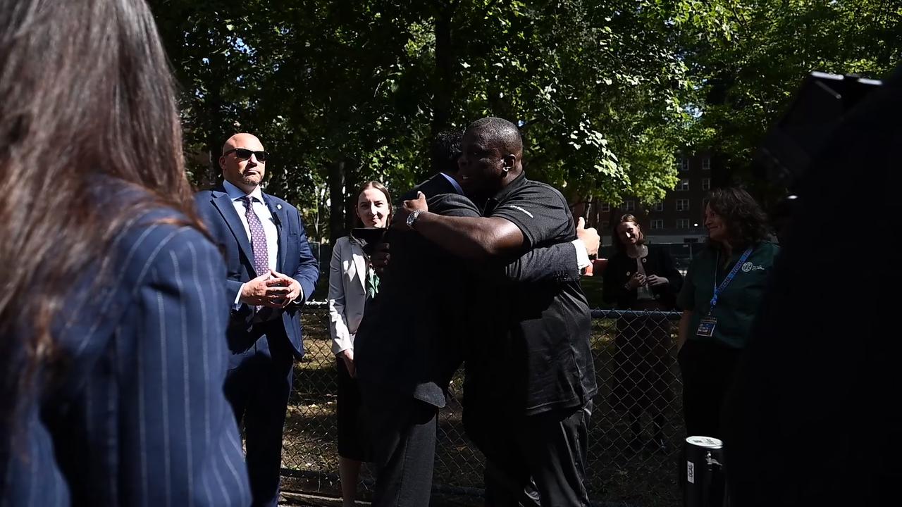 Video thumbnail for NY: Mayor Mamdani Announces $607M In NYCHA Funds For Nostrand Houses Modernization 2.