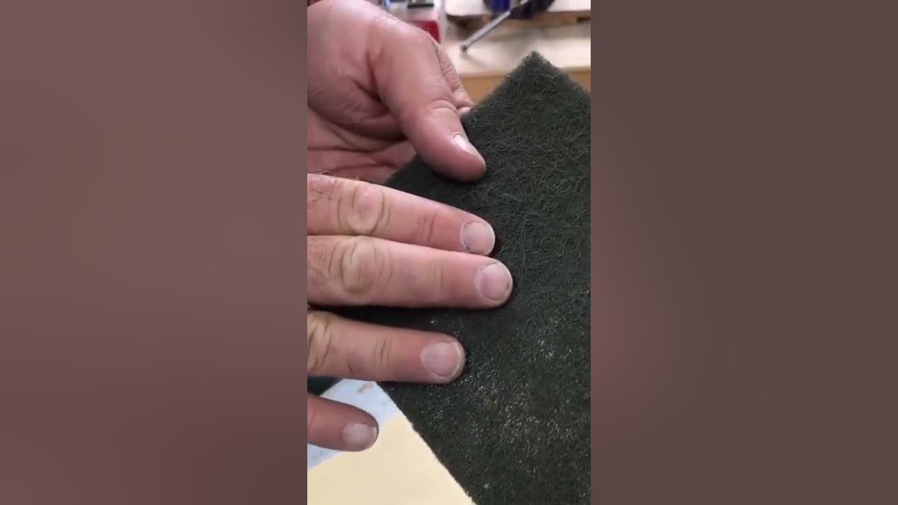 Video thumbnail for Glass-Smooth Wood Finishing #shorts