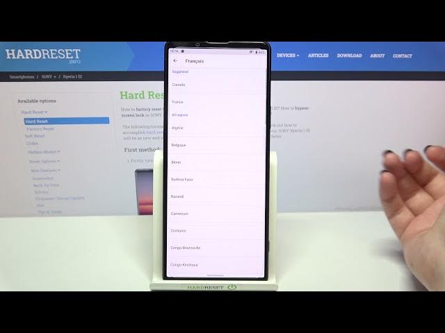 Video thumbnail for How to Change System Language on SONY Xperia 1 III – Set Desired Language