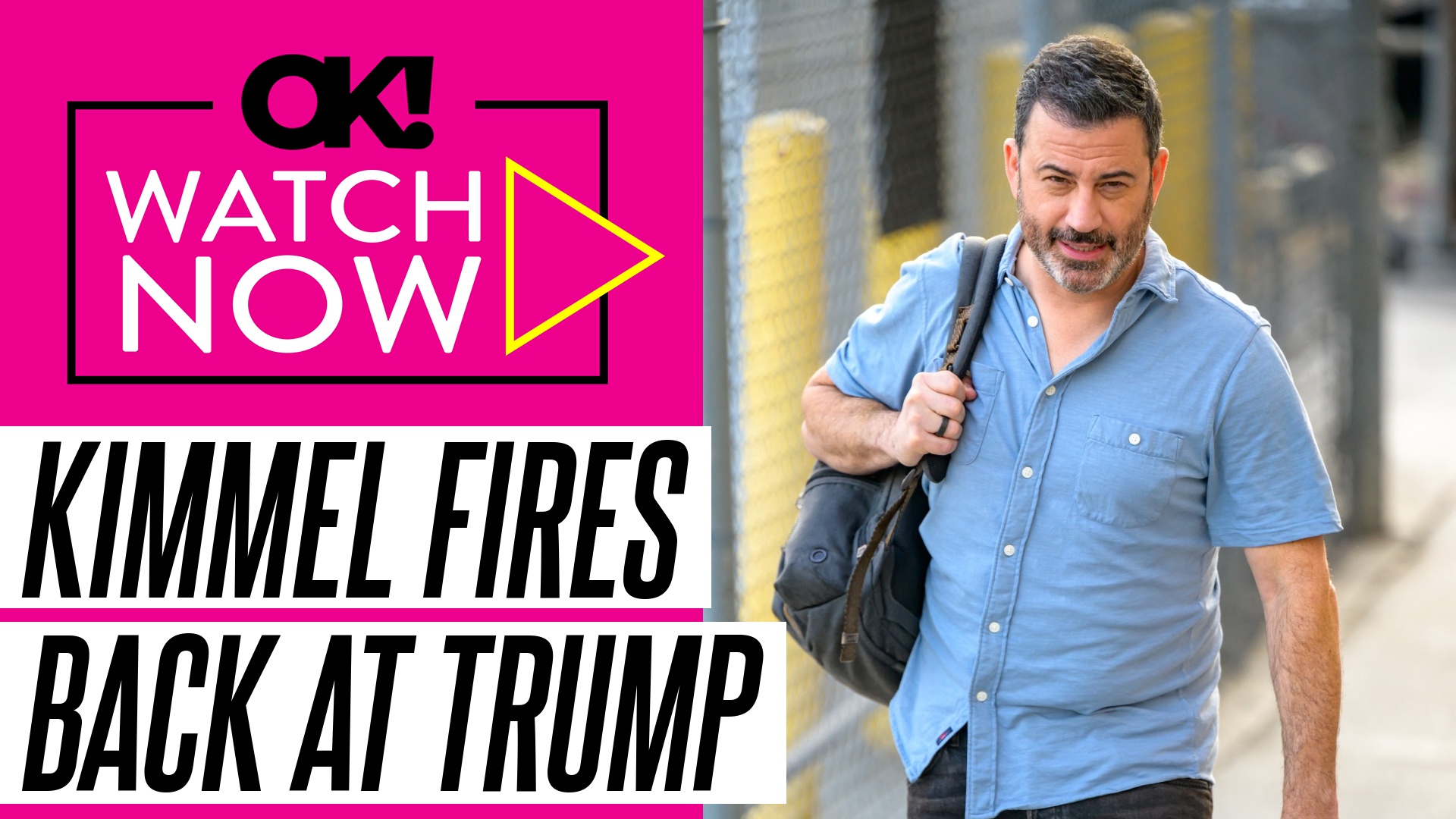 Video thumbnail for Jimmy Kimmel Fires Back After Donald Trump and Wife Melania Demand ABC Axe Late-Night Legend