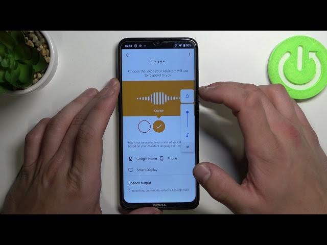 Video thumbnail for How to Change Google Assistant Voice in NOKIA G10 -  Google Assistant Settings