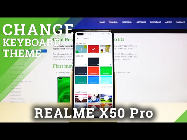 Video thumbnail for How to Change Keyboard Theme on Realme X50 Pro – Operate Keyboard Settings