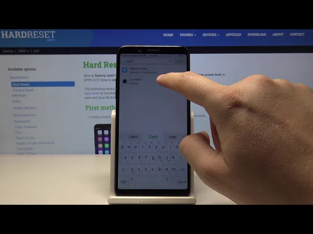 Video thumbnail for How to Open Camera Settings on OPPO A73 - Camera Configurations
