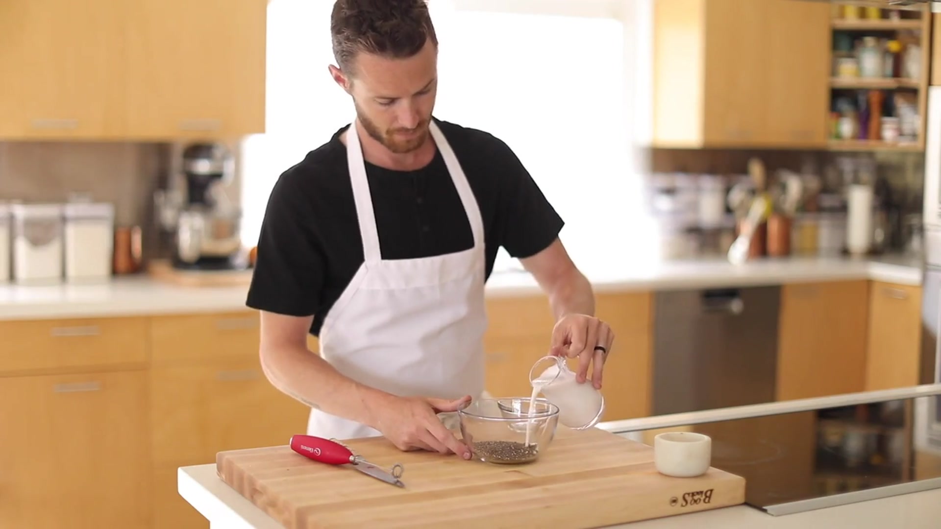 'Video thumbnail for Coconut Chia Fruit Plate'