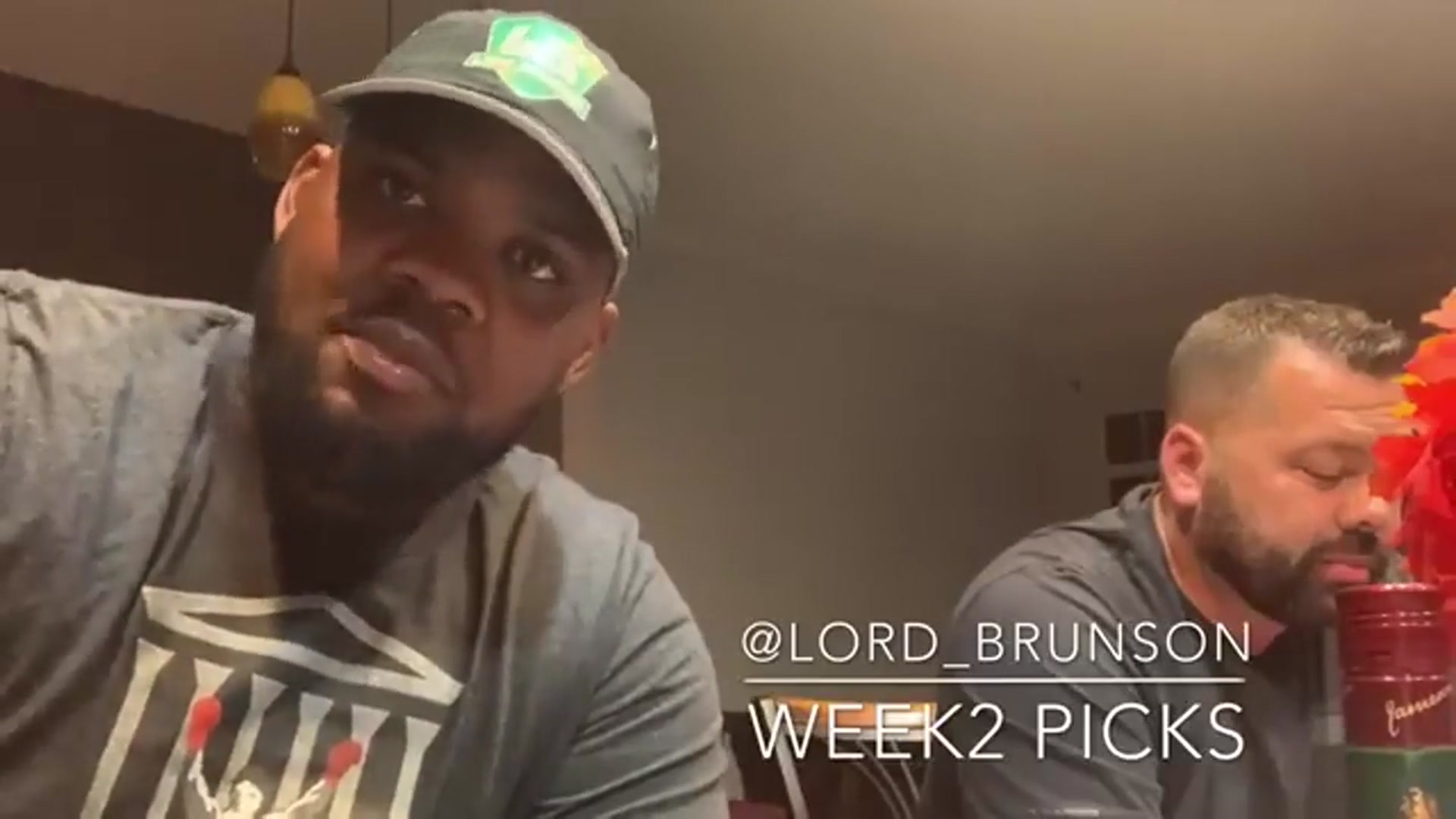 'Video thumbnail for Lord Brunson: eagles vs lions! nfl week 2 picks with uncle leroy!'