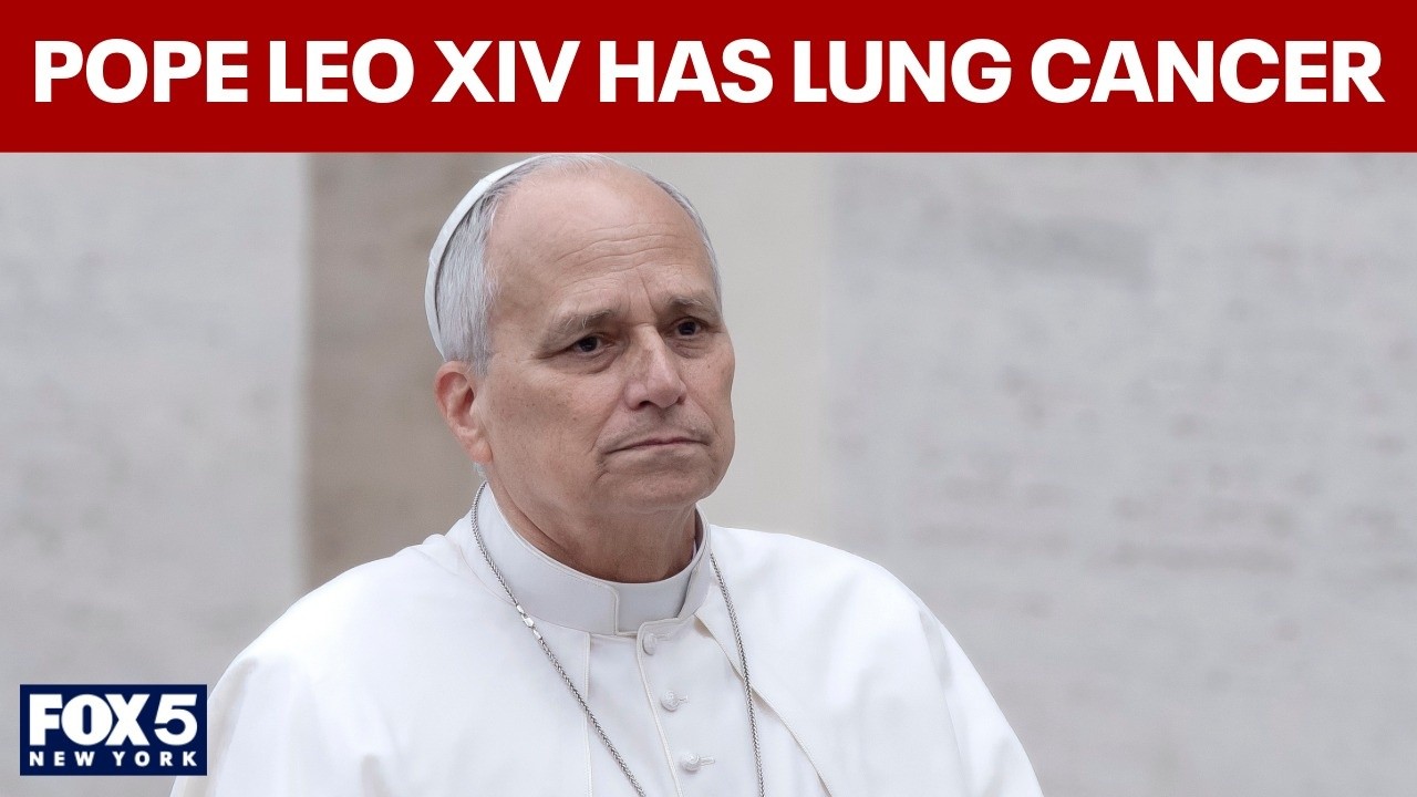 Video thumbnail for Pope Leo XIV has lung cancer, Vatican says