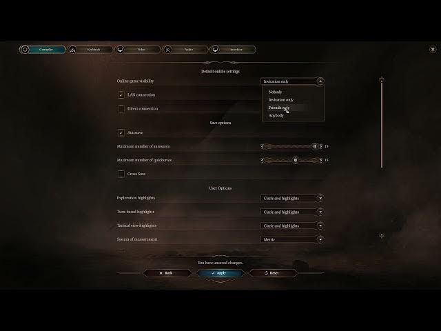 Video thumbnail for How To Change Online Game Visibility In Baldur's Gate 3