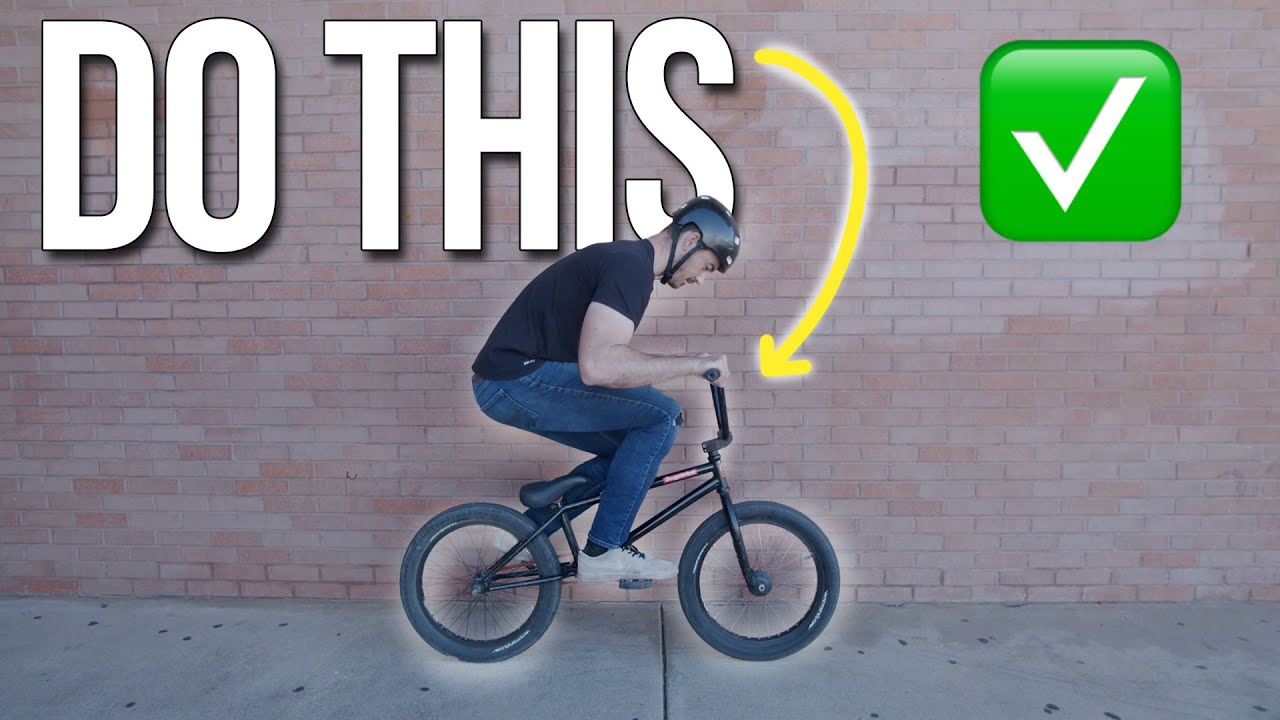 Video thumbnail for How to feel MORE COMFORTABLE on your BMX Bike (Tips for returning riders)