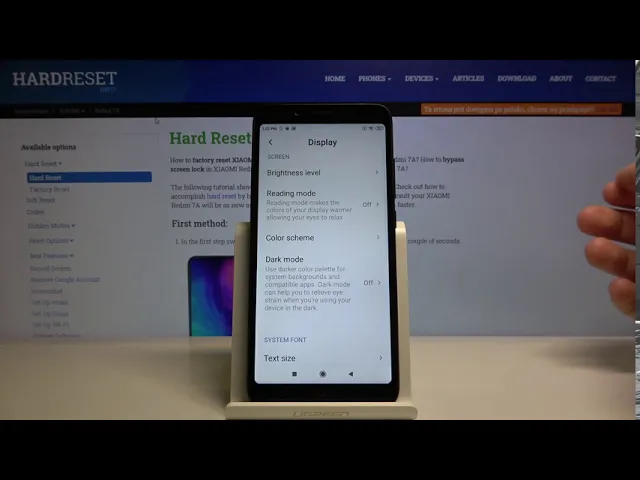 Video thumbnail for XIAOMI Redmi 7A – Display Settings & Adaptive Brightness Feature