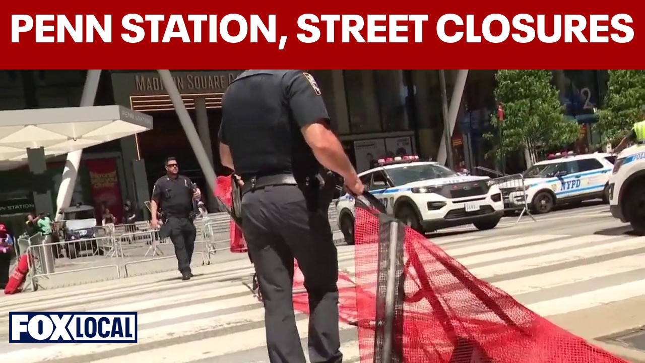 Video thumbnail for Commute disruptions as World Cup shuts down streets, parts of Penn Station