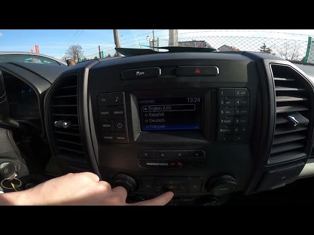 Video thumbnail for How to Change System Language in Ford F150 XIII Gen ( 2014 - now )