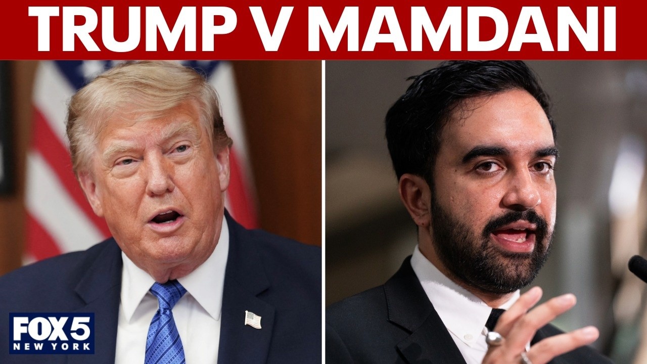 Video thumbnail for Trump threatening to come after Mamdani's pied-à-terre tax