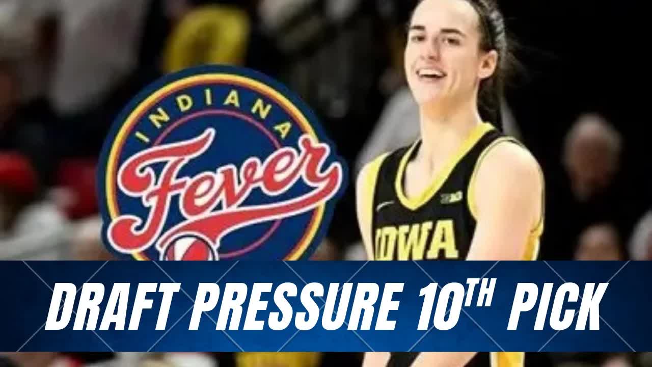 Video thumbnail for money mike’s syndicated podcast: wnba draft: fever's crucial no. 10 pick, caitlin clark impact & team rebuild