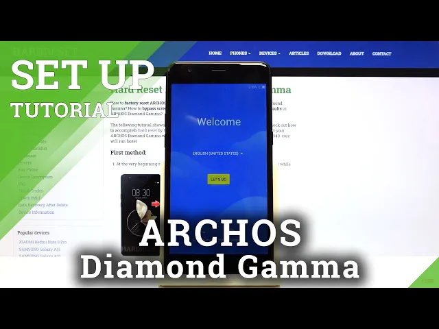 Video thumbnail for How to Set Up ARCHOS Diamond Gamma – Initial Setup