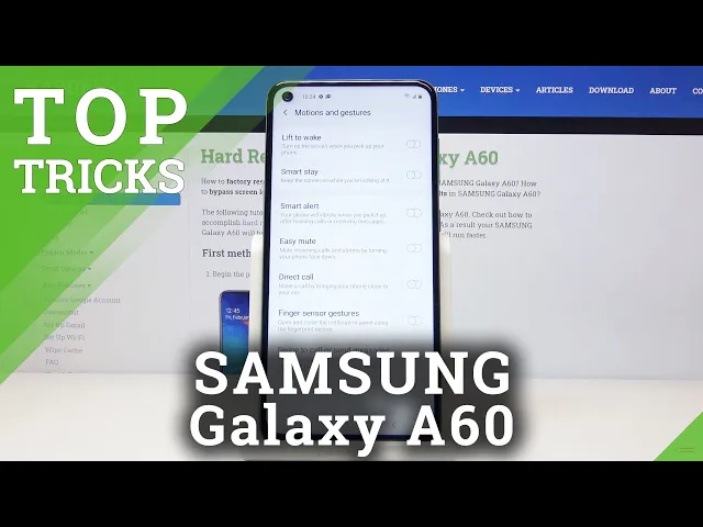 Video thumbnail for Discover All Top Trick for Samsung Galaxy A60 – Helpful Features / Cool Options