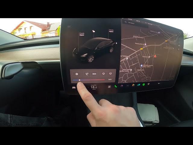 Video thumbnail for How to Change Airflow Temperature in Tesla Model Y ( 2020 – now )
