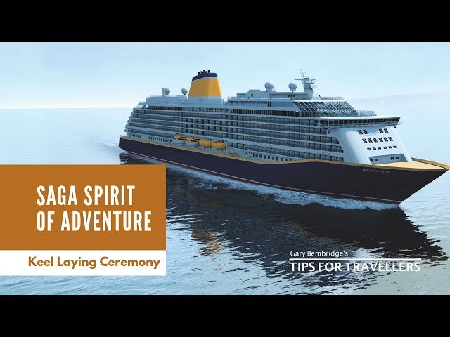 Video thumbnail for Saga Cruises Spirit of Adventure Keel Laying (in under a minute!)