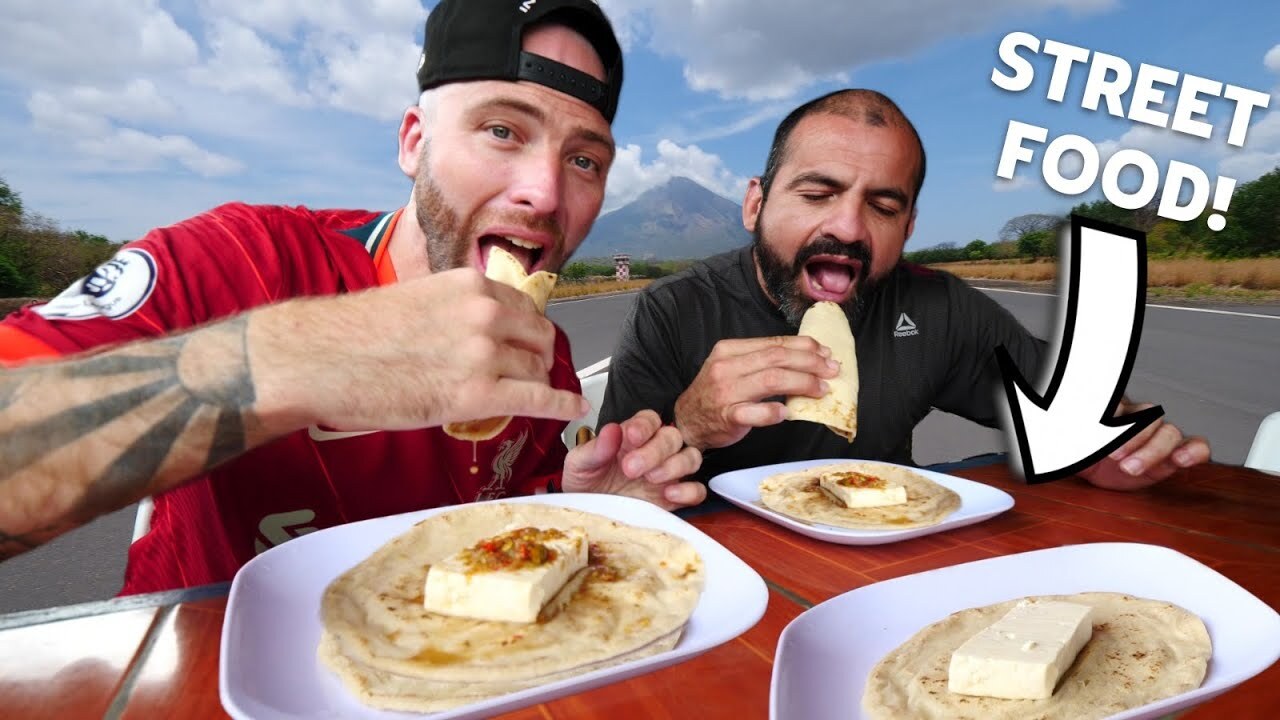 Video thumbnail for Moyogalpa STREET FOOD TOUR in Nicaragua!! Tieste, Enchiladas & Tortillas in Ometepe Island!!