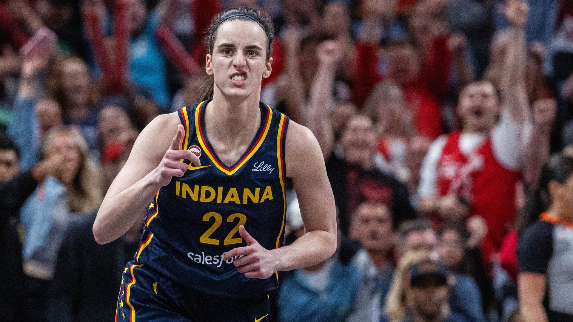 Video thumbnail for WNBA Controversy: Caitlin Clark on the Referees' Role