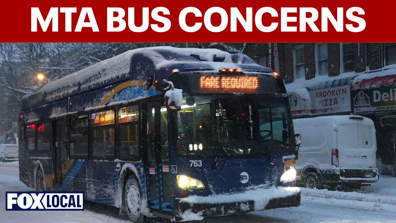 Video thumbnail for Transit union raises concerns about NYC bus maintenance and safety