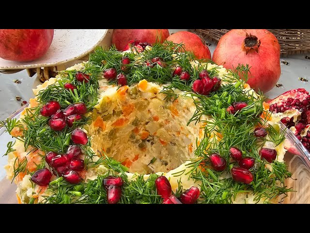 Video thumbnail for Salata de boeuf (Rumanian salad ) with home made mayonnaise