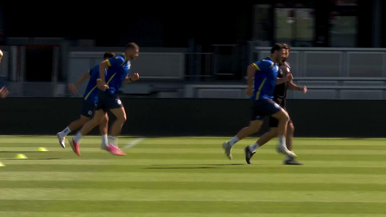 Video thumbnail for US: Bosnia and Herzegovina complete preparations for US World Cup clash.