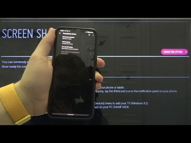 Video thumbnail for How to Connect LG LED Smart TV with Smartphone - Screen Cast | (LG 39LB650V)