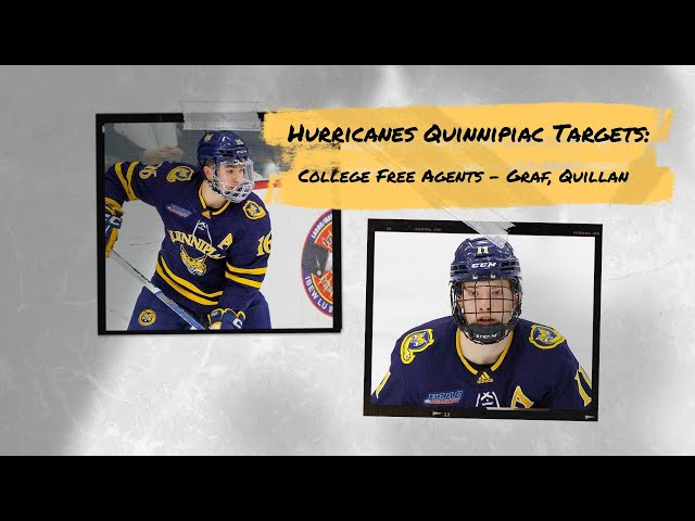 Video thumbnail for Carolina Hurricanes Eyeing College Free Agents - Quillan & Graf