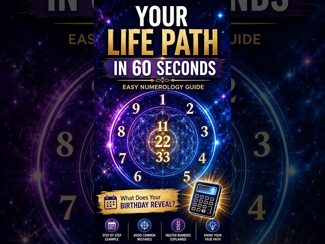 Video thumbnail for Calculate Your Life Path Number