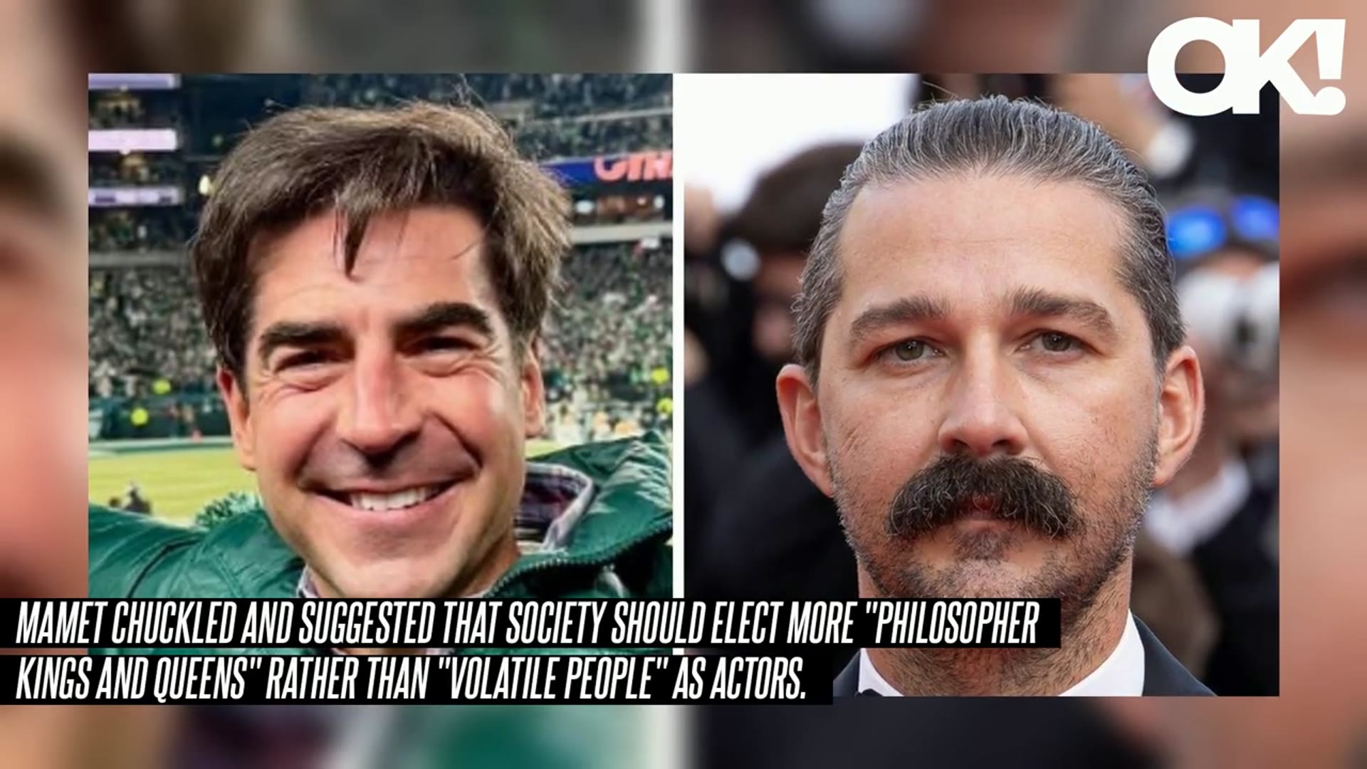 'Video thumbnail for Fox News' Jesse Watters Claims Shia LaBeouf Verbally Attacked Him at Airport'