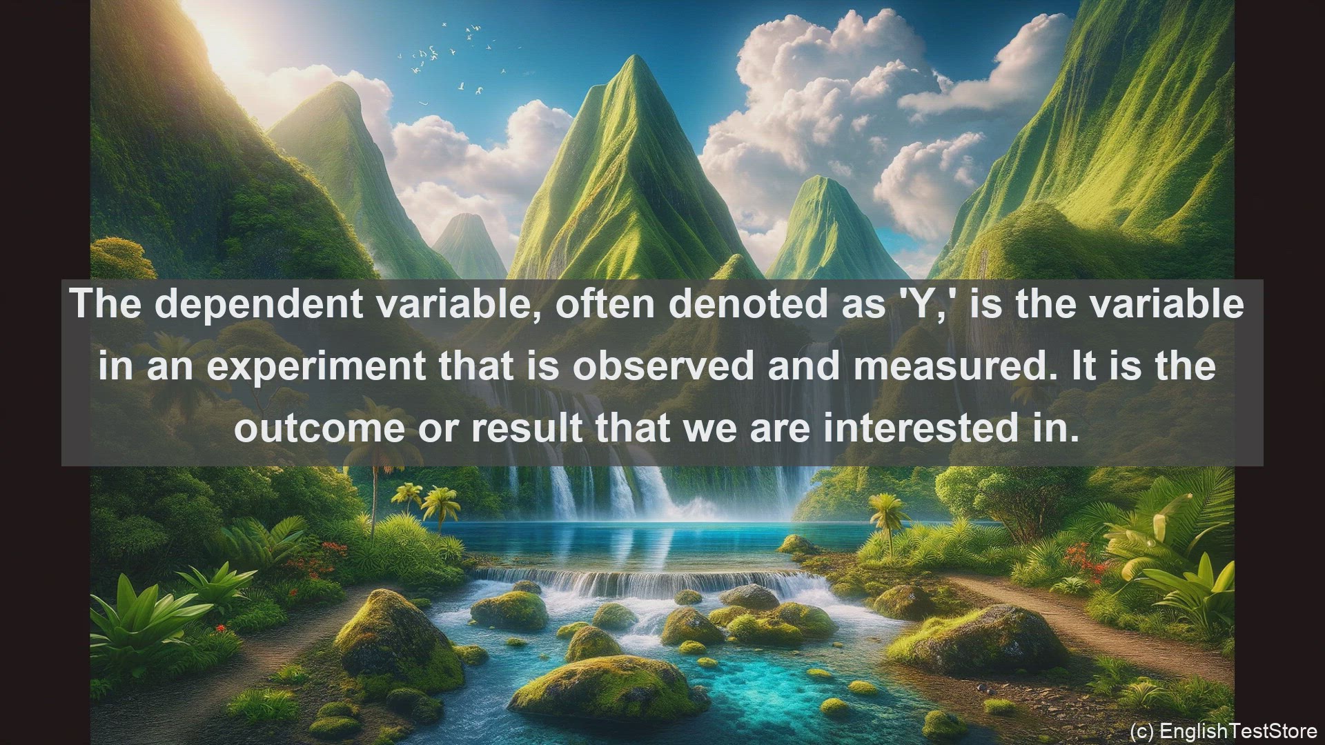 'Video thumbnail for Dependent variable in science  definition and examples'