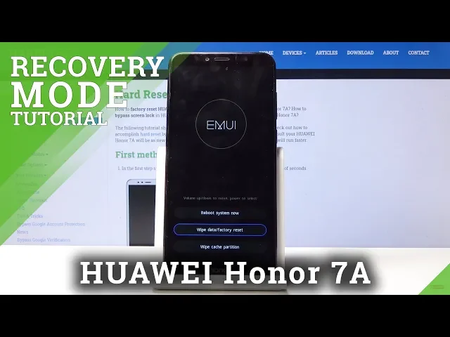 Video thumbnail for Recovery Mode in HUAWEI Honor 7A – How to Open & Use Recovery Features