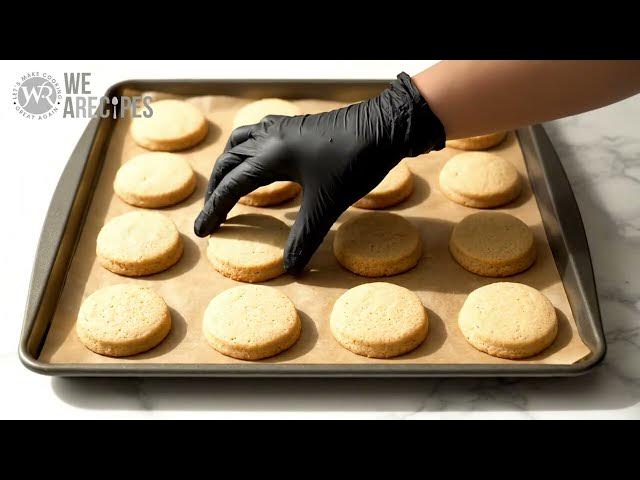 Video thumbnail for 3-Ingredient Scottish Shortbread Cookies(melt-in-your-mouth) #cookies #shortbread #asmrcooking