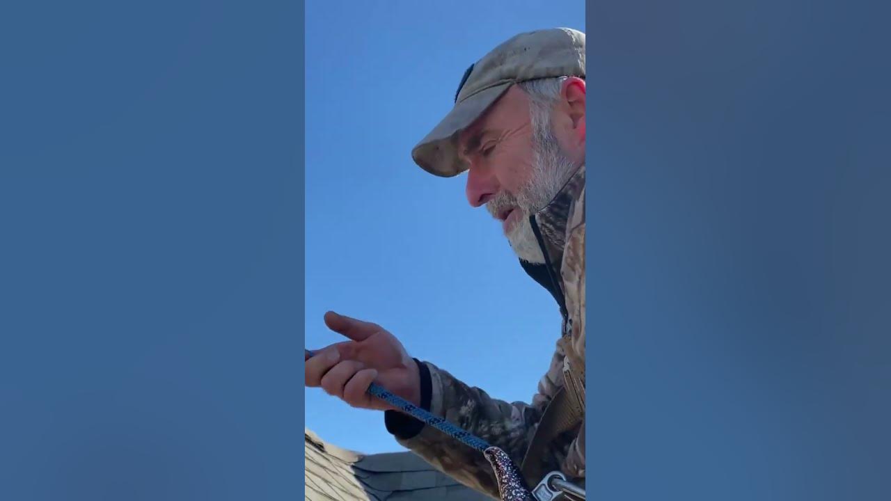 Video thumbnail for Repairing a Damaged Roof #shorts