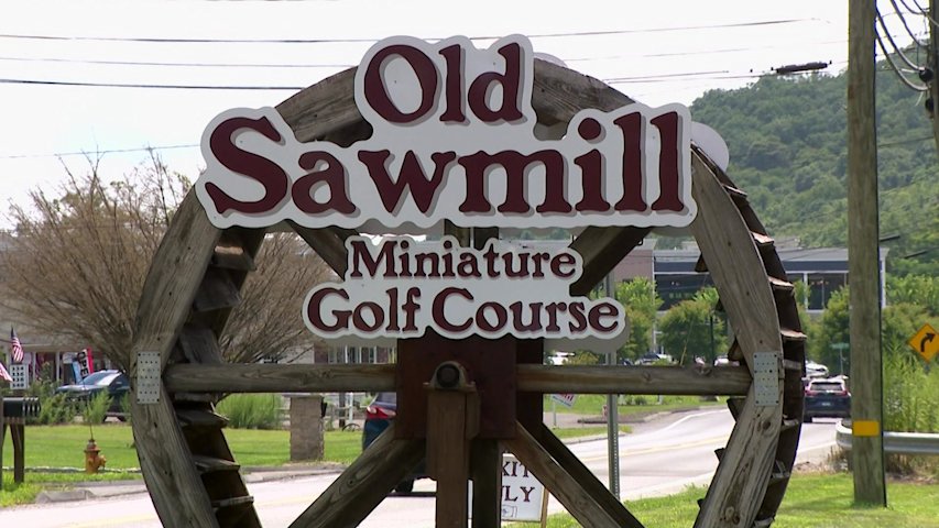Video thumbnail for Old Sawmill Miniature Golf in Oxford reopens after historic flooding