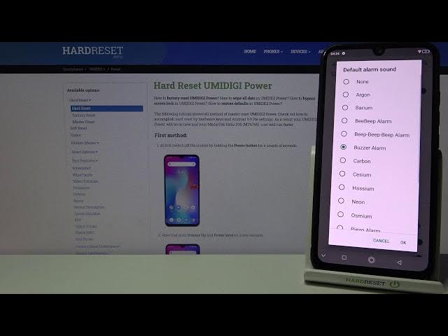 Video thumbnail for Default Alarm Tones in UMIDIGI Power – Check Available Alarm Tones