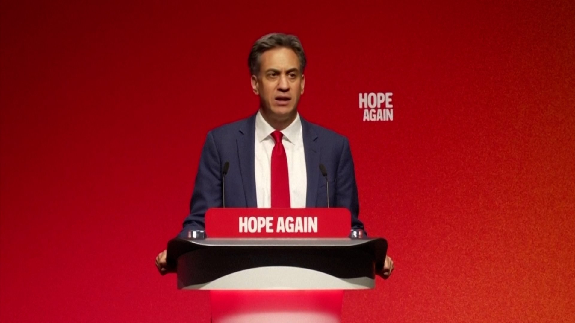 Video thumbnail for Miliband calls Palestinian suffering ‘stain on conscience of world’