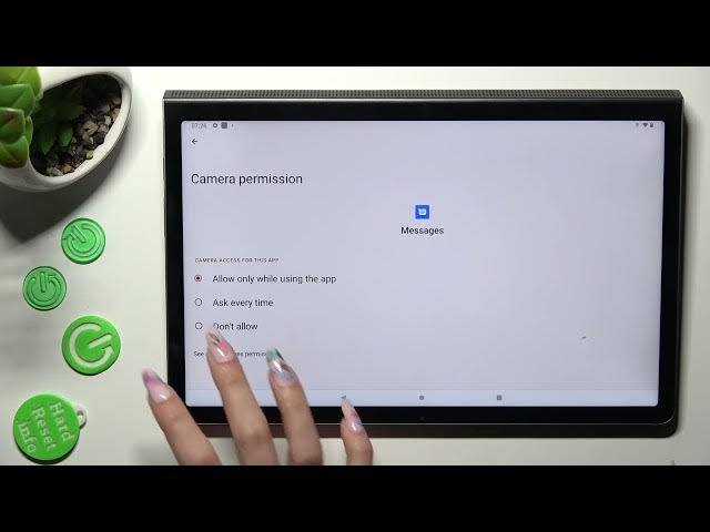 Video thumbnail for How to Change App Permissions in Lenovo Yoga Tab 11