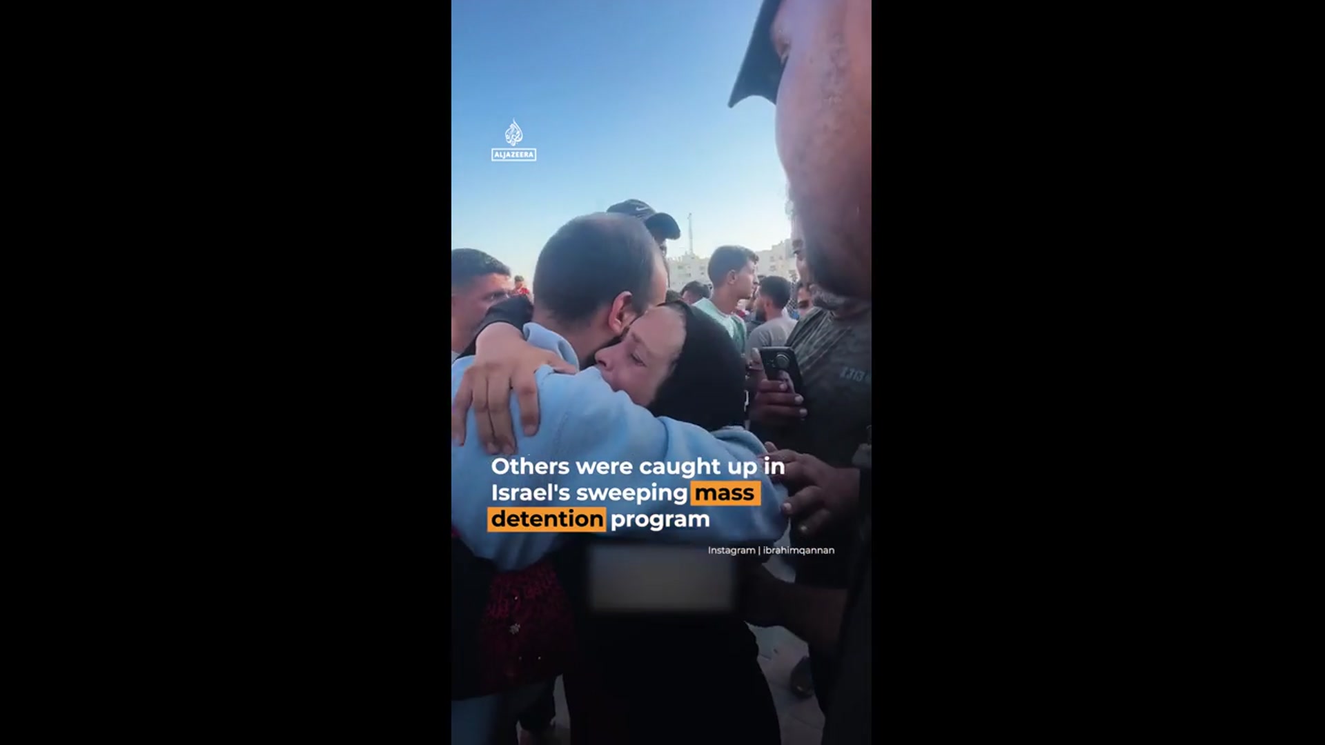 'Video thumbnail for Joy and devastation as Israel frees and deports many Palestinian detainees'