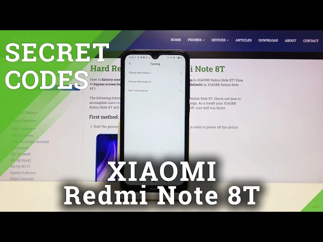 Video thumbnail for Secret Codes for XIAOMI Redmi Note 8T – How to Enable Hidden Features?
