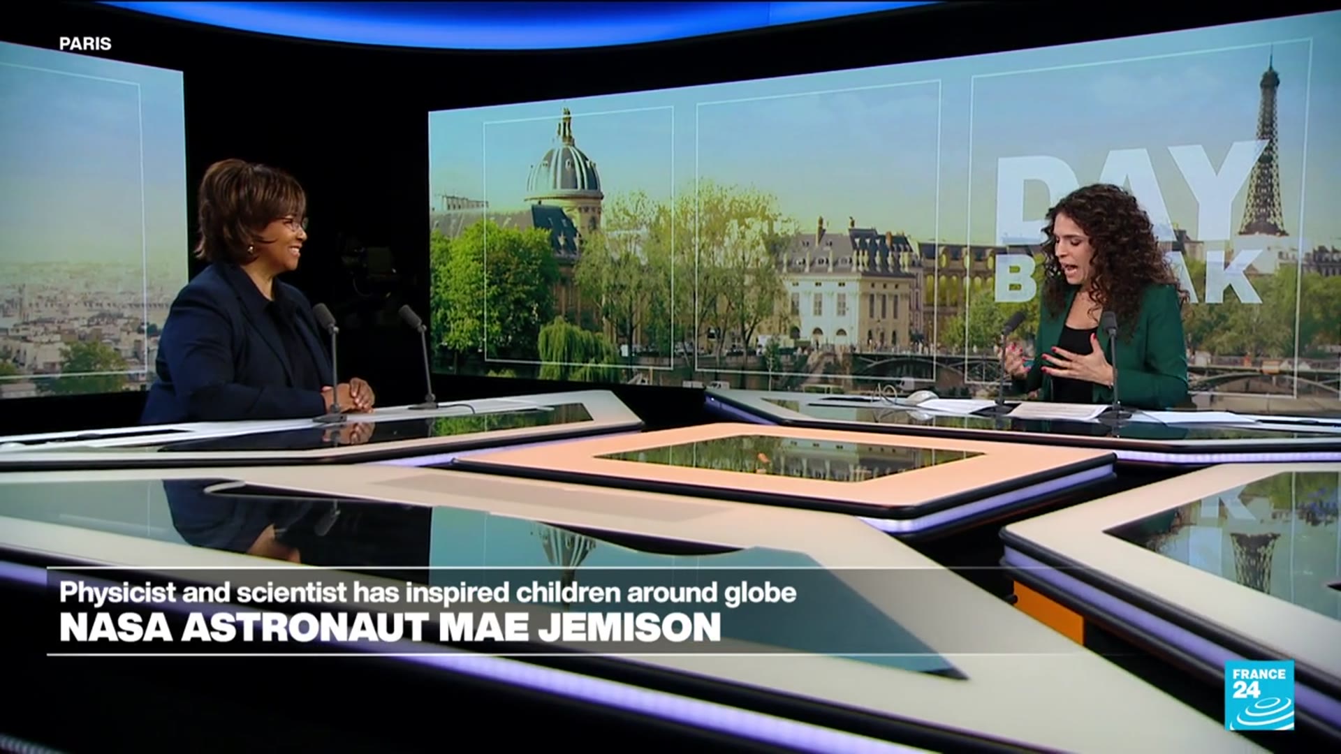 Video thumbnail for 'Space accessibiltiy has to be expanded': Former astronaut Mae Jemison speaks to FRANCE 24