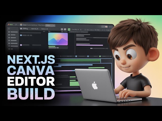 Video thumbnail for Build a Next.js Canva Browser Video Editor Clone with Timeline UI Using FFmpeg + Fabric.js +Animejs