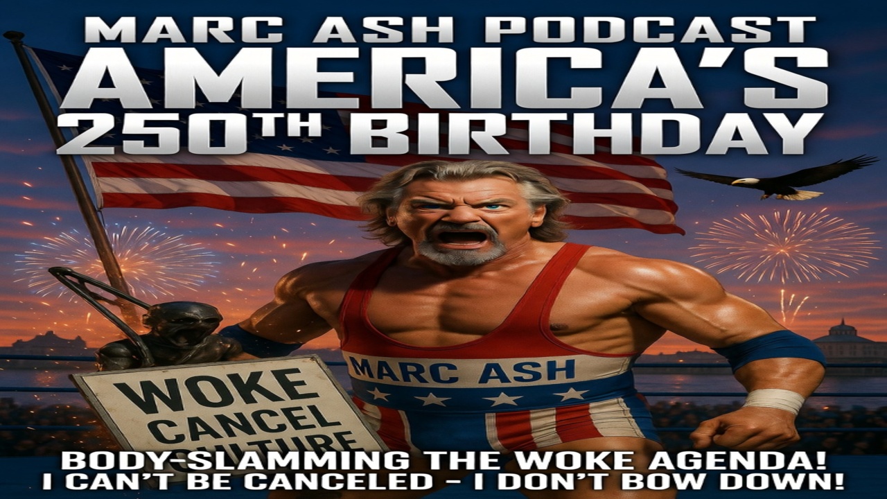 Video thumbnail for Marc Ash Podcast Ep 49 / America 250th & slamming the woke & canel culture