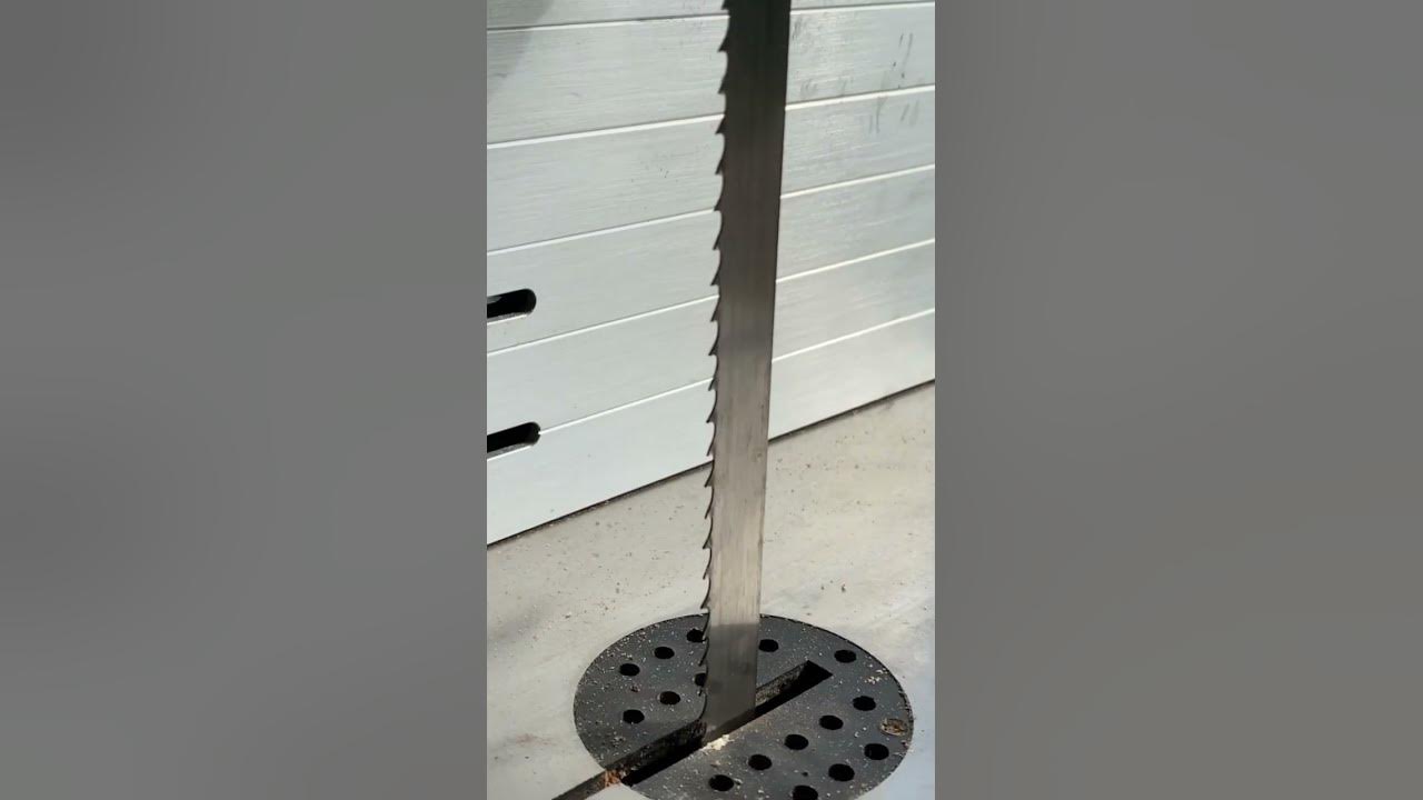 Video thumbnail for Resawing Big Wood With a Band Saw #shorts