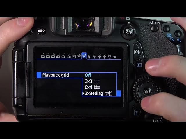Video thumbnail for How To Enable & Disable Playback Grid On Canon 70D Camera