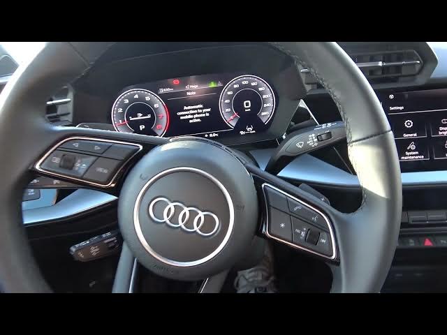 Video thumbnail for How to Enable or Disable Front Sprinklers in Audi A3 8Y (2020 - ...) - Use Front Sprinklers