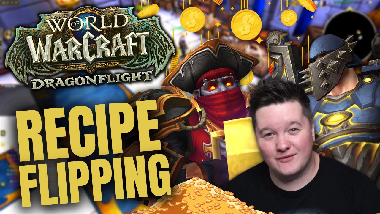 Video thumbnail for WOW MAKE MILLIONS Flipping Dragonflight Recipes | Gold Making Guide
