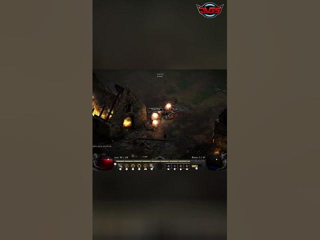 Video thumbnail for Diablo II Paladin: Mana OUT, Inventory FULL, Cain Needs HELP! #shorts